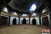 双龙戏凤山西公布元代纪年壁画墓发掘资料 墓主为当地贾氏族人